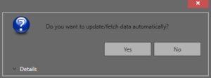 Fetch data automatically